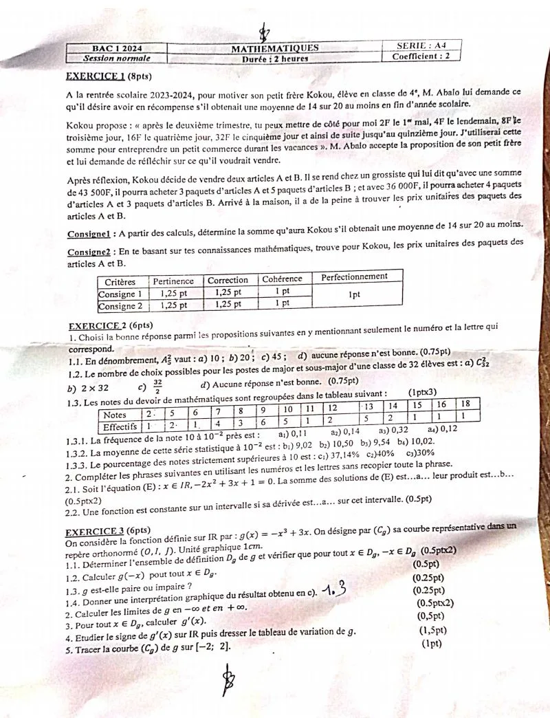 COMPILATION D'ÉPREUVES PROBATOIRE :edusocialnews