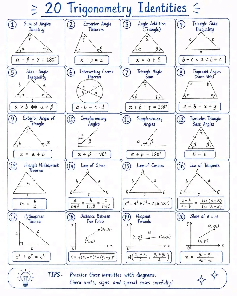 GÉOMÉTRIE :LES ANGLES ET LEUR FORMULE