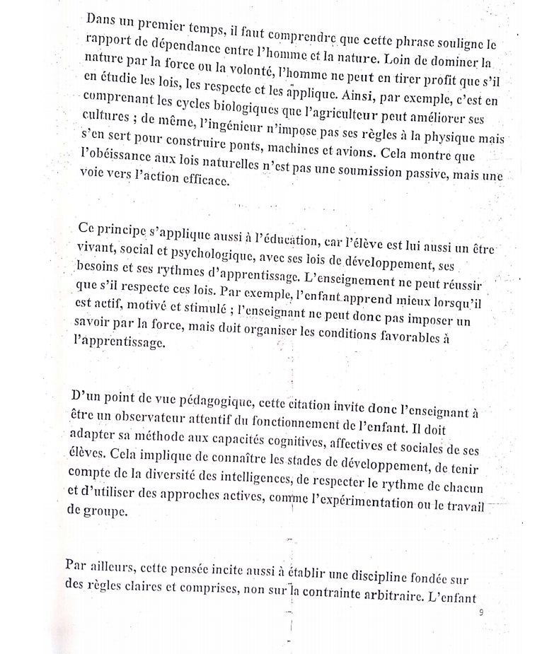GUIDE SUJET CORRIGÉ EXA-PRO PRIMAIRE